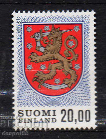 1978. Finlanda. emblemă națională.