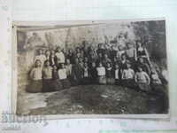 Photo "16 III 1933 in the village of Tabachka.Učenitsitѣ from I class"