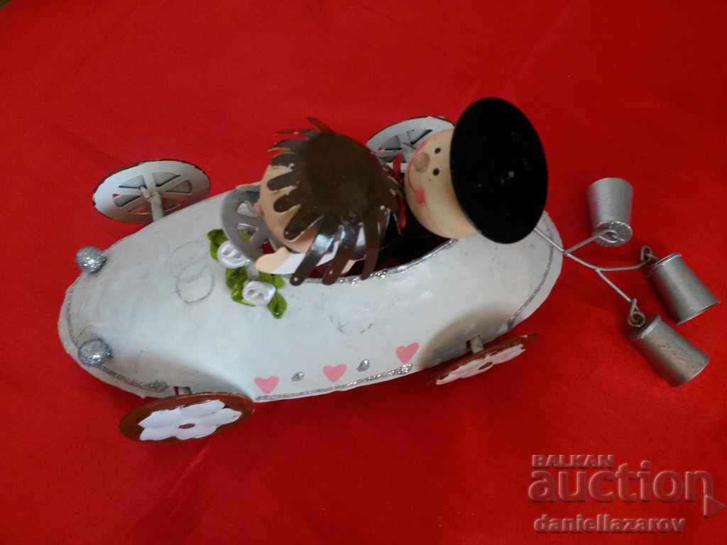 Swedish Plate Toy Car Honeymooners with price 25.00 BGN | € 12.78