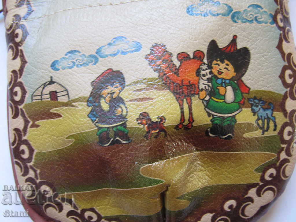Licitație Pungia din piele din Mongolia-3