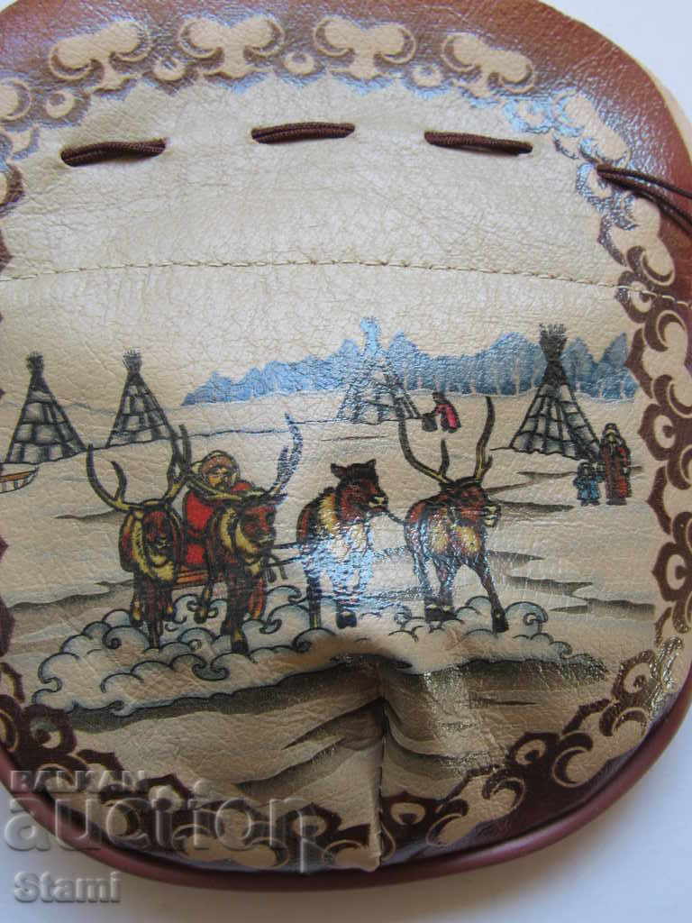 Leather pungia from Mongolia-4