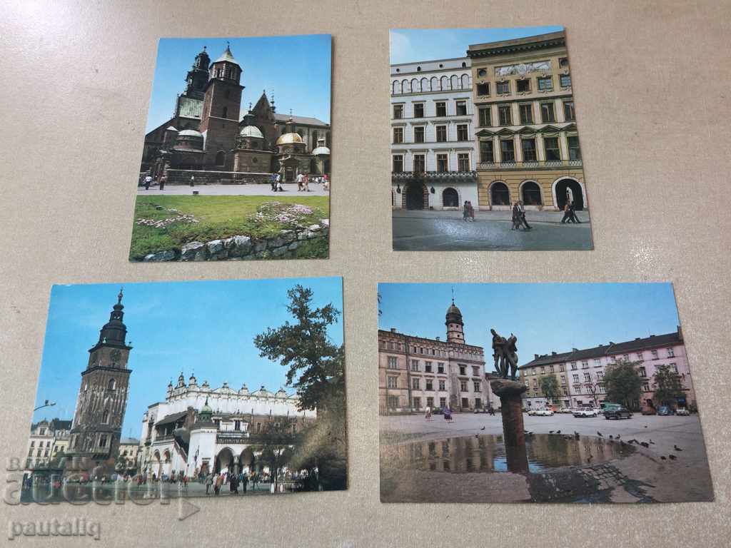 ЛОТ КАРТИЧКИ КРАКОВ ПОЛША