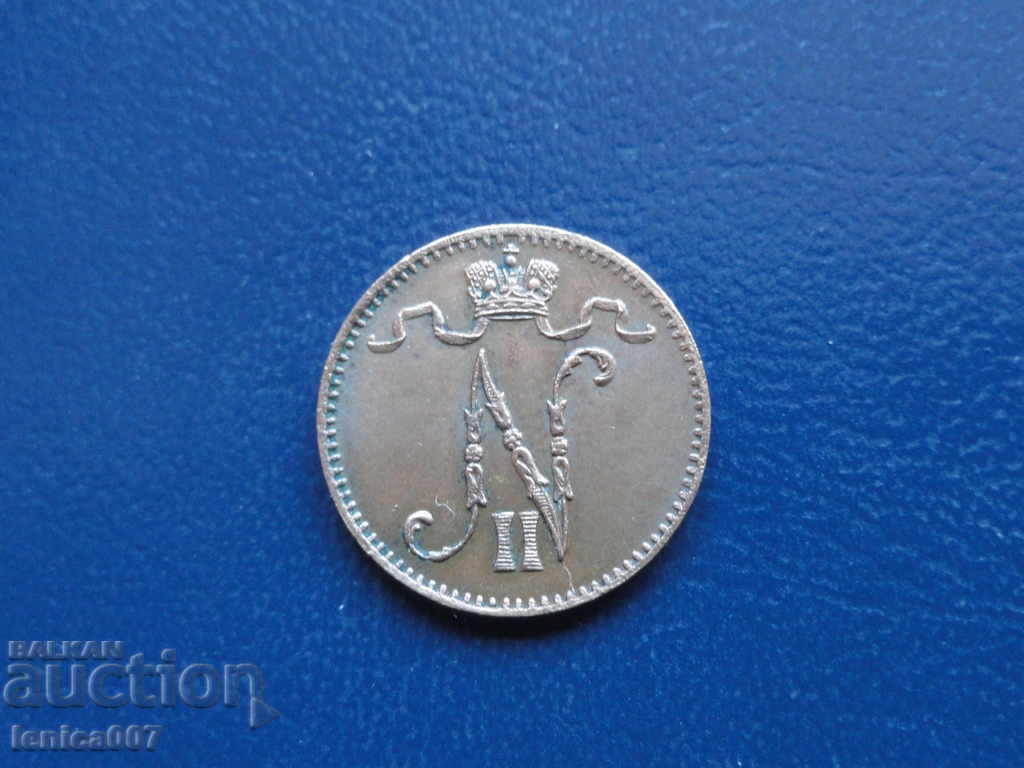 Русия (за Финландия) 1907г. - 1 пенни - 6 Русия (за Финландия) 1907г. - 1 пенни - 6