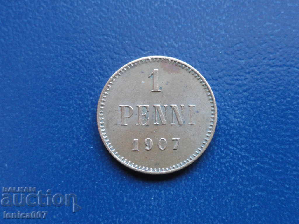 Русия (за Финландия) 1907г. - 1 пенни