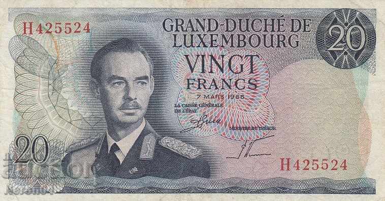 10 Franc 1964, Λουξεμβούργο