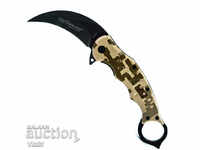 Нож  карамбит - FOX KNIFE FA33 - KARAMBIT  размери -70 х 195
