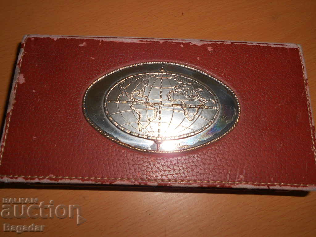 Delivery of Old leather and silver box Alliani 925 Delivery of Old leather and silver box Alliani 925