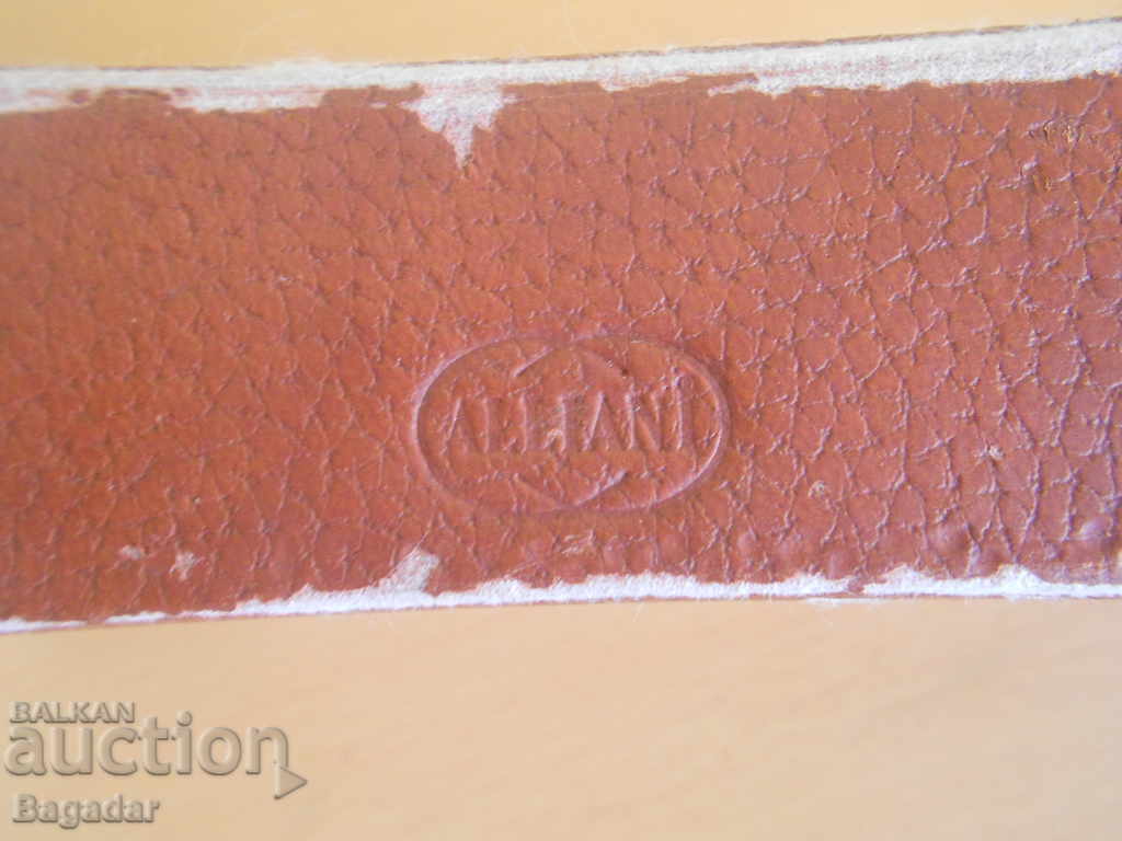 Old leather and silver box Alliani 925 - 6 Old leather and silver box Alliani 925 - 6