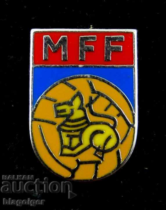 RARE FOOTBALL BADGE-MYANMAR FOOTBALL FEDERATION-EMAIL with price 13.00 BGN | € 6.65 RARE FOOTBALL BADGE-MYANMAR FOOTBALL FEDERATION-EMAIL with price 13.00 BGN | € 6.65