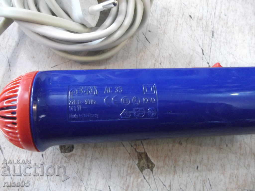 Delivery of Brush dryer "petra - AC 33" for hair curling Delivery of Brush dryer "petra - AC 33" for hair curling