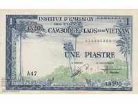 1 piastre 1954, French Indochina