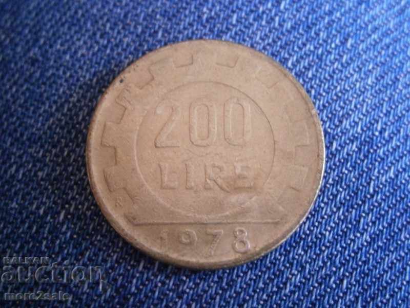 200 LEI 1978 ITALY - THE COIN / 2