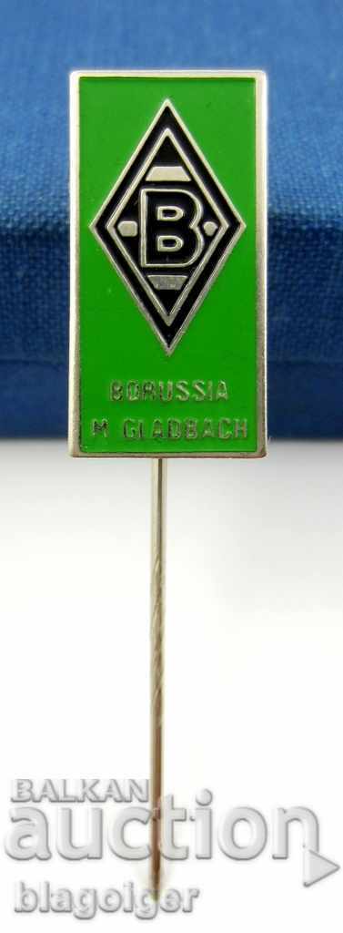 insignă veche de fotbal - BORUSSIA MUNICHANGLADBACH - GERMANIA - RRR