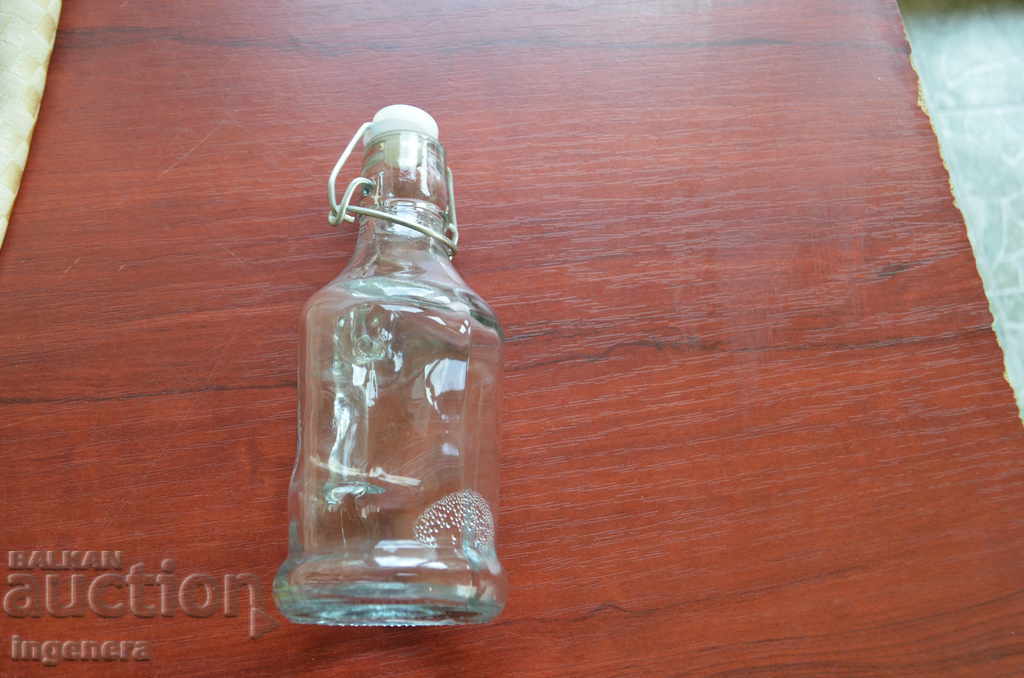 BOTTLE, FLASK, GLASS