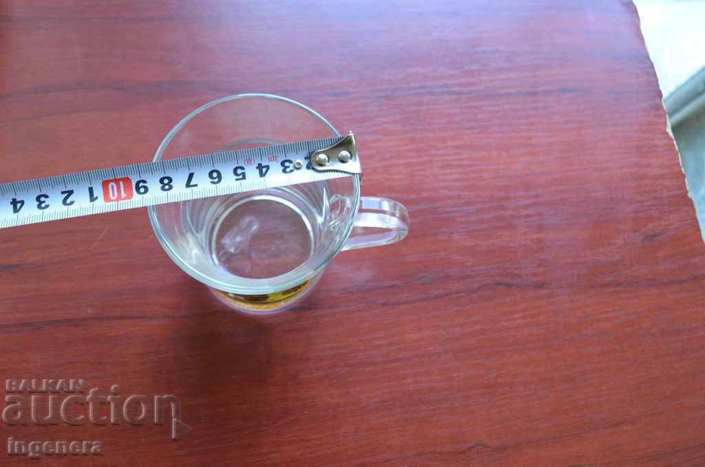 GLASS GLASS, ADVERTISING MUG with price 4.50 BGN | € 2.30 GLASS GLASS, ADVERTISING MUG with price 4.50 BGN | € 2.30