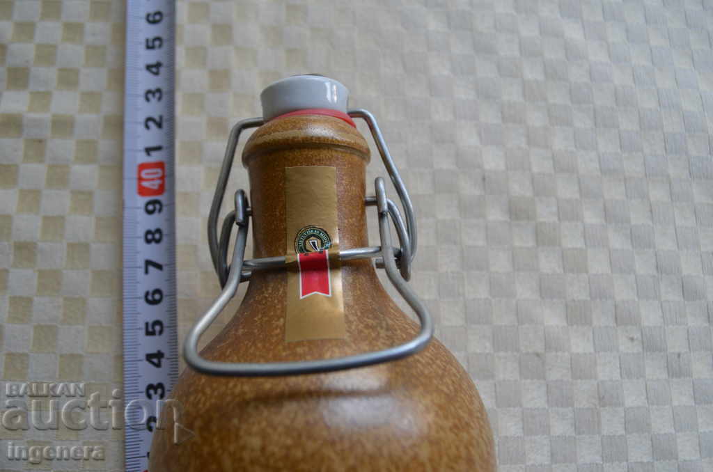 BOTTLE CERAMICS, ORIGINAL, BANDEROL, SHISEH with price 41.00 BGN | € 20.96 BOTTLE CERAMICS, ORIGINAL, BANDEROL, SHISEH with price 41.00 BGN | € 20.96