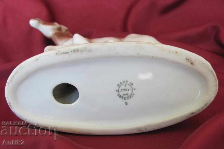 The 60s Old Porcelain Figure Horse Marked IZIDA - 6 The 60s Old Porcelain Figure Horse Marked IZIDA - 6