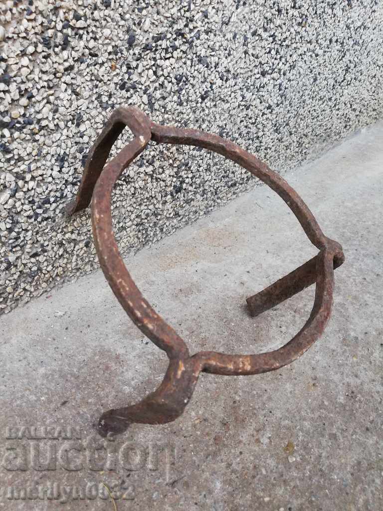 Antique wrought iron stove, hearth, grill, wrought iron - 7 Antique wrought iron stove, hearth, grill, wrought iron - 7