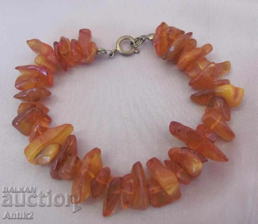 Auction Old Uncut Amber Set Bracelet and Earrings Auction Old Uncut Amber Set Bracelet and Earrings