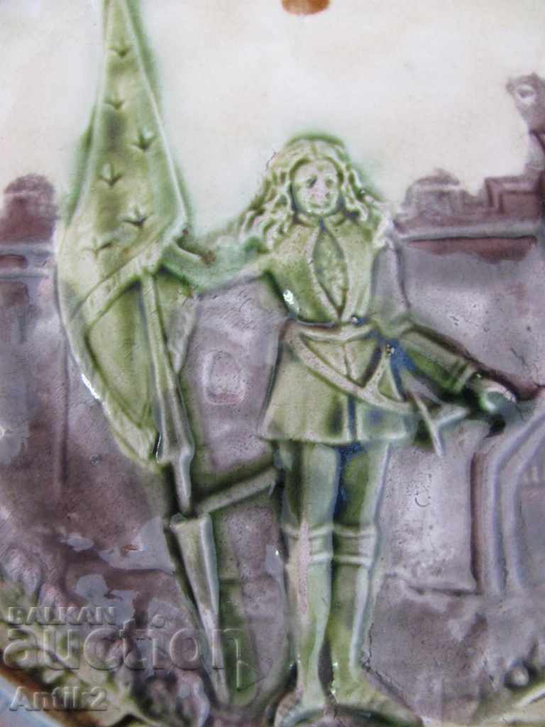 19th century Porcelain Original Plate - 5 19th century Porcelain Original Plate - 5