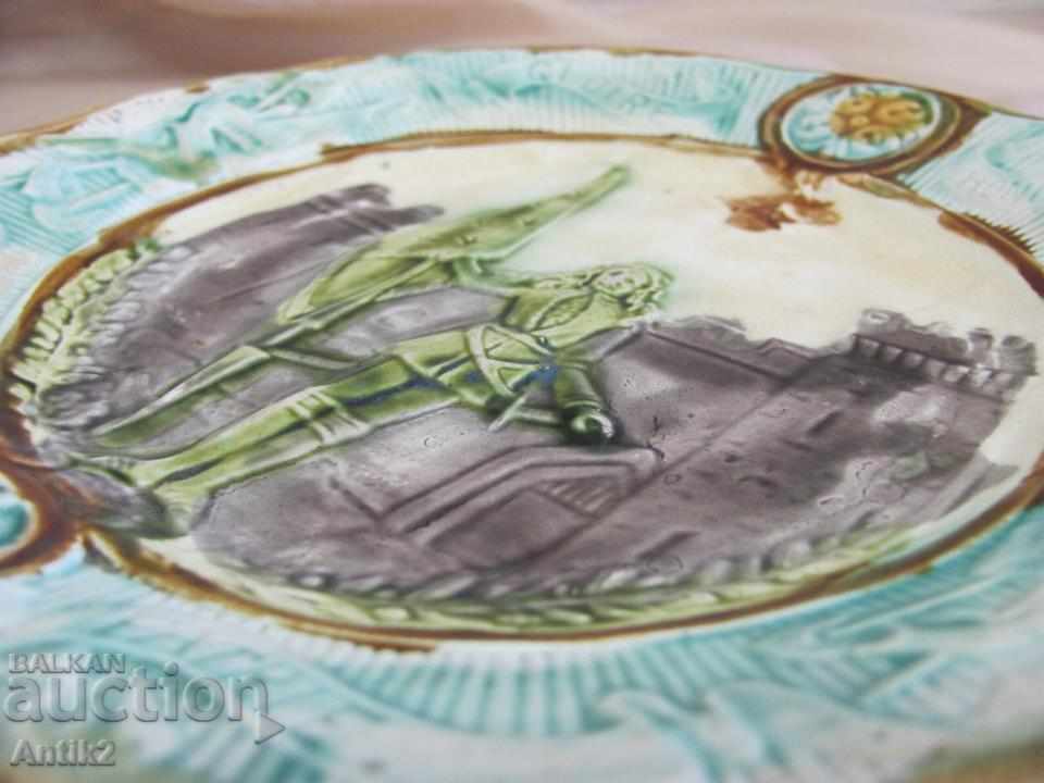 19th century Porcelain Original Plate - 6 19th century Porcelain Original Plate - 6