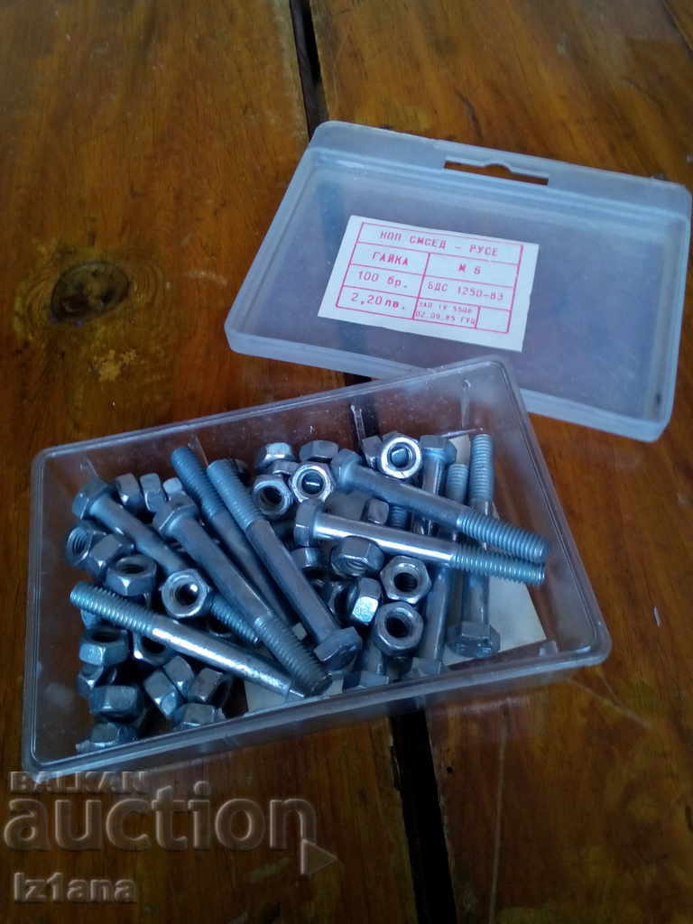 Delivery of Old Box Bolts and Nuts Delivery of Old Box Bolts and Nuts