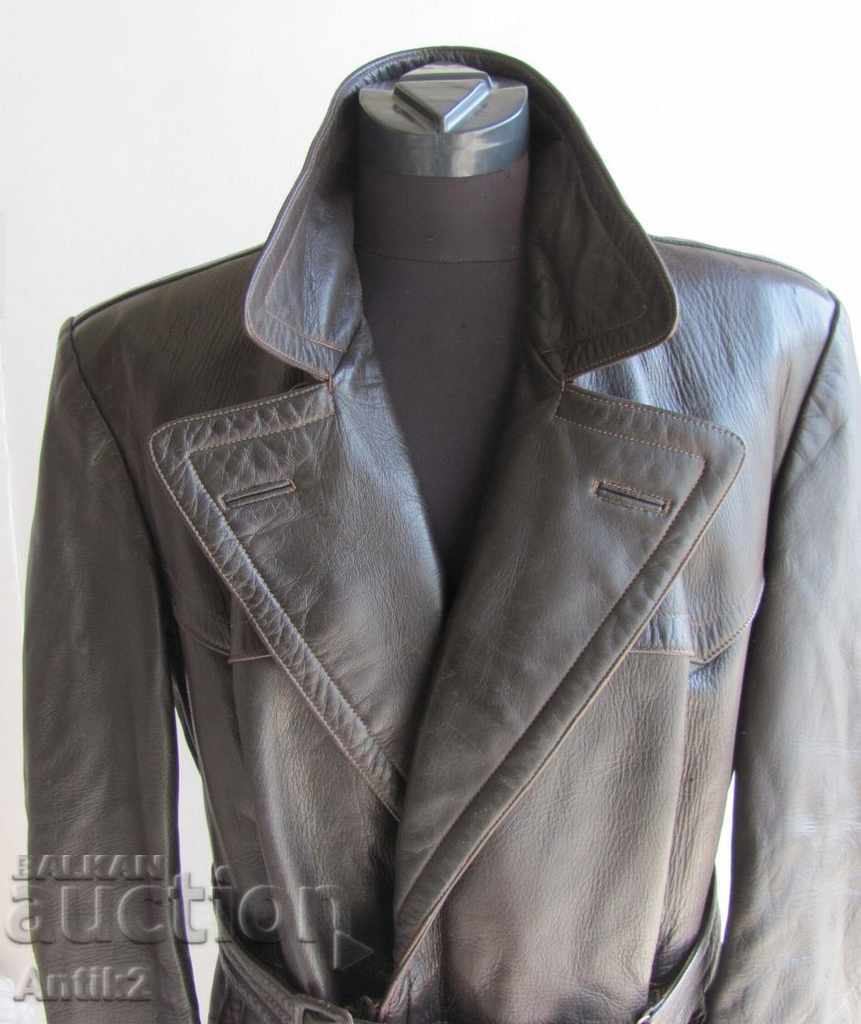 Delivery of World War II Officer Leather Coat Germany Delivery of World War II Officer Leather Coat Germany