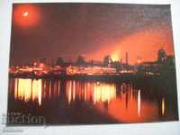 Old postcard - Dnieper - Evening picture