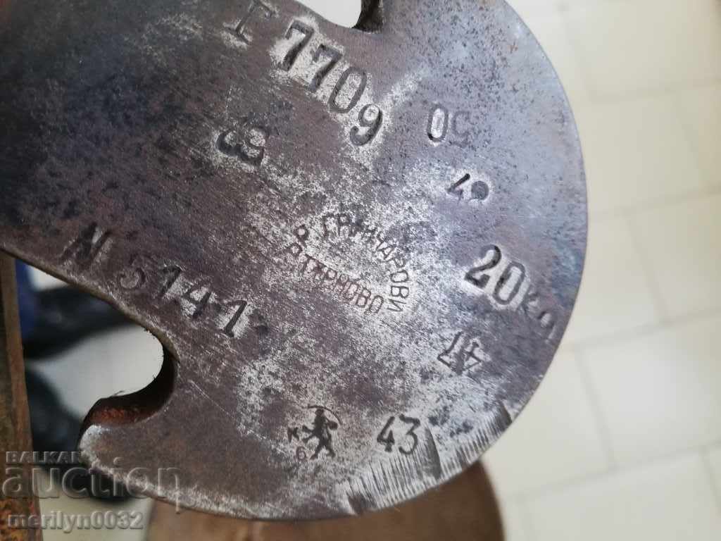 Licitație Kantar palanza cântărește frații Potter de la începutul secolului al XX-lea Licitație Kantar palanza cântărește frații Potter de la începutul secolului al XX-lea