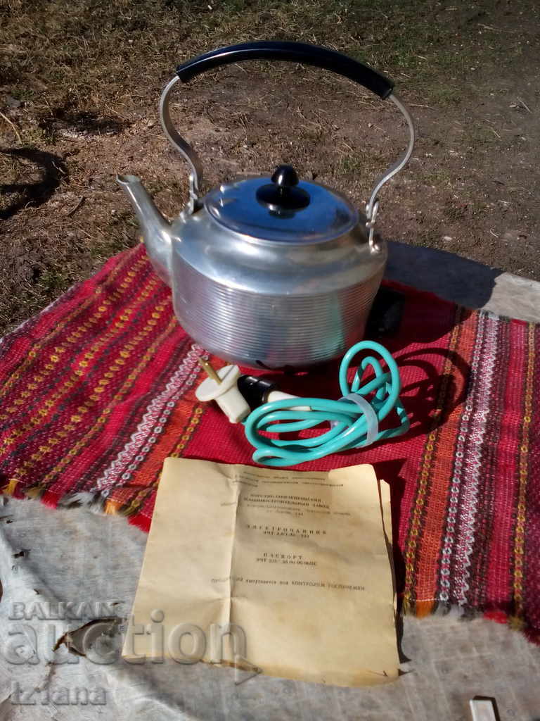 An old electric kettle - 5 An old electric kettle - 5
