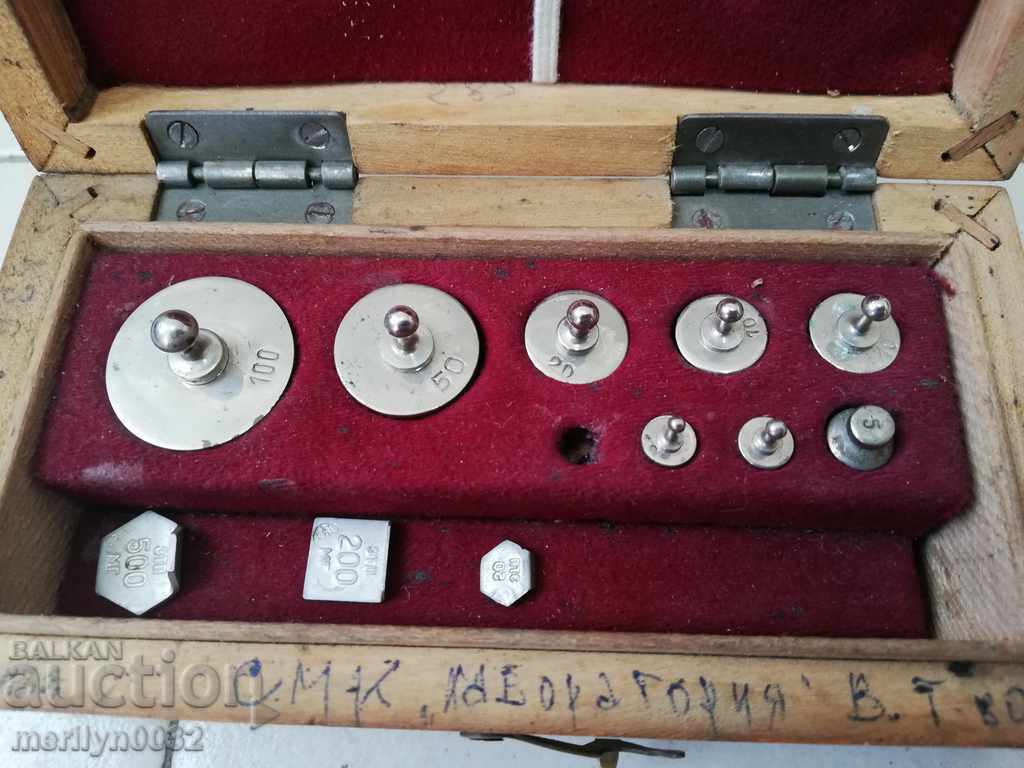 Lot of weights for scales, scale, control weight, exagy with price € 51.51 | 100.75 BGN Lot of weights for scales, scale, control weight, exagy with price € 51.51 | 100.75 BGN