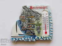 Authentic 3D Magnet-Thermometer from Montenegro, series-58
