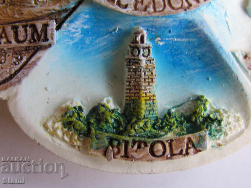 Authentic 3D Magnet from Macedonia, series-2 - 5 Authentic 3D Magnet from Macedonia, series-2 - 5