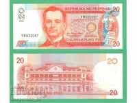 (¯`'•.¸ FILIPINE 20 pesos 2008 UNC ¸.•'´¯)