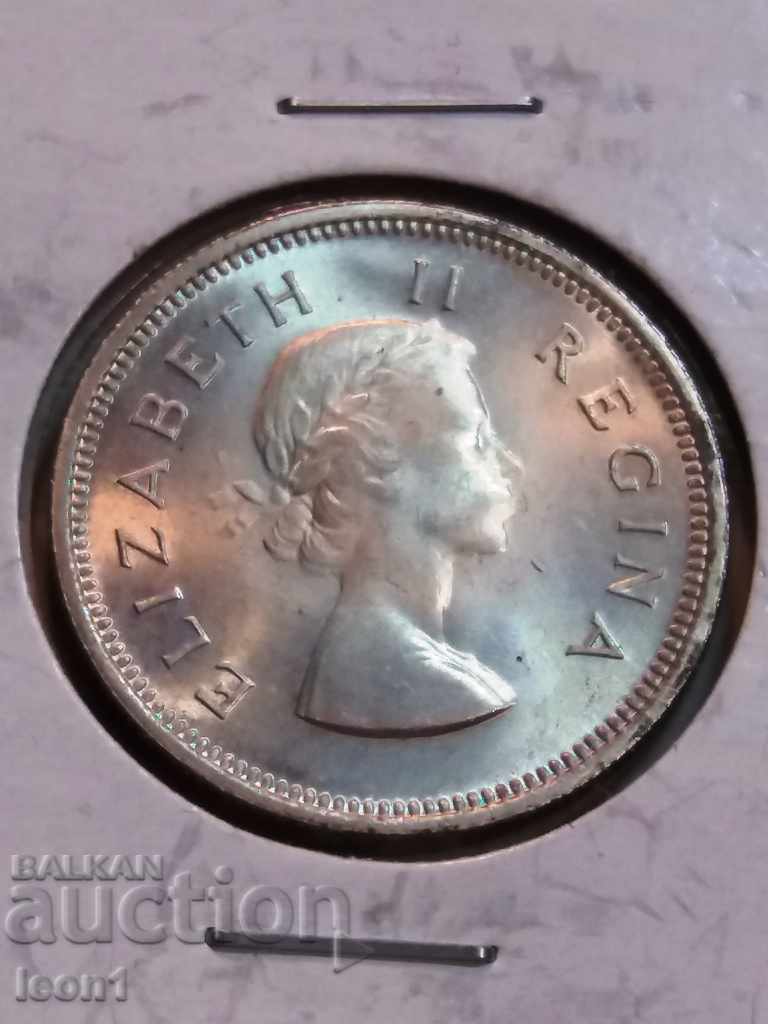 1 shilling 1953 South Africa with price 65.00 BGN | € 33.23