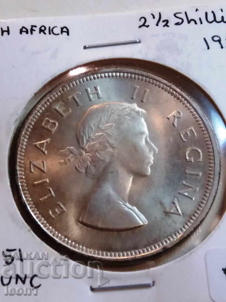 2 1/2 shilling 1953 South Africa with price 105.00 BGN | € 53.69 2 1/2 shilling 1953 South Africa with price 105.00 BGN | € 53.69