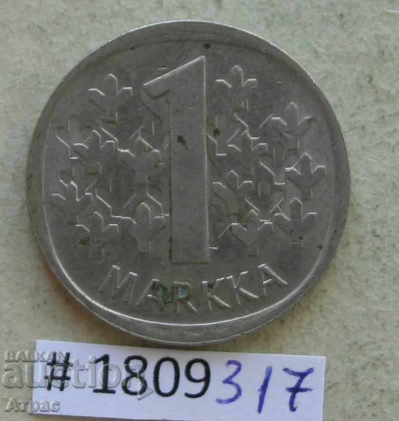 1 mark 1971 Finland