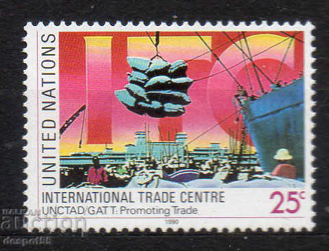 1990. ΟΗΕ-Νέα Υόρκη. Διεθνές Κέντρο Εμπορίου.