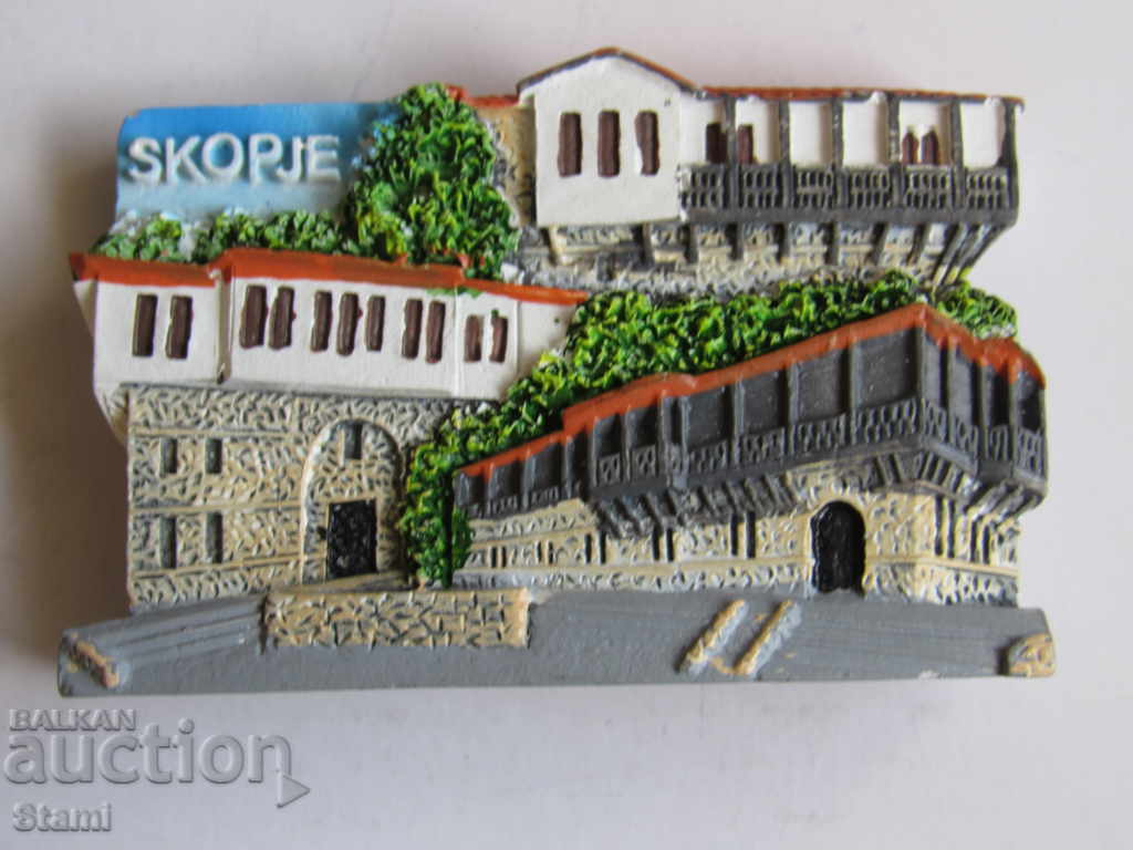 Auction Authentic 3D Magnet from Macedonia, series-4 Auction Authentic 3D Magnet from Macedonia, series-4