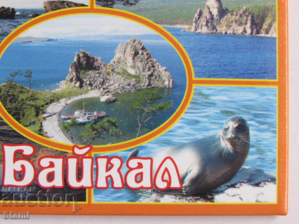 Auction  Authentic magnet from Lake Baikal, Russia-34 series