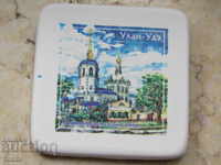 Authentic ceramic magnet from Lake Baikal, Russia-series-3
