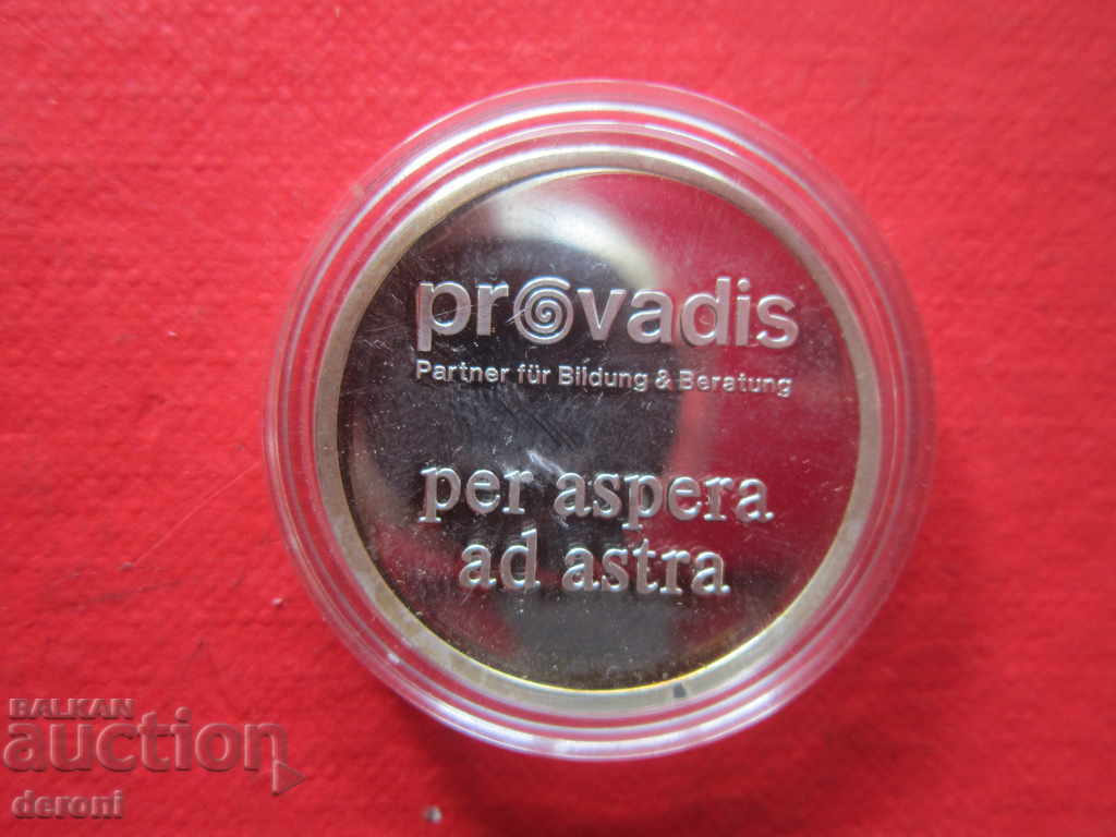 German silver medal Per Aspera ad Astra with price 80.00 BGN | € 40.90 German silver medal Per Aspera ad Astra with price 80.00 BGN | € 40.90