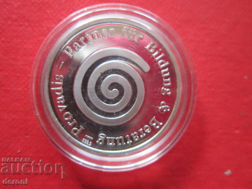 Delivery of German silver medal Per Aspera ad Astra Delivery of German silver medal Per Aspera ad Astra