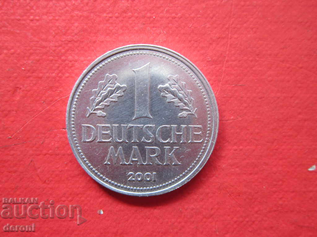 Auction 1 March Mark 2001 1 Deutsche Mark Auction 1 March Mark 2001 1 Deutsche Mark