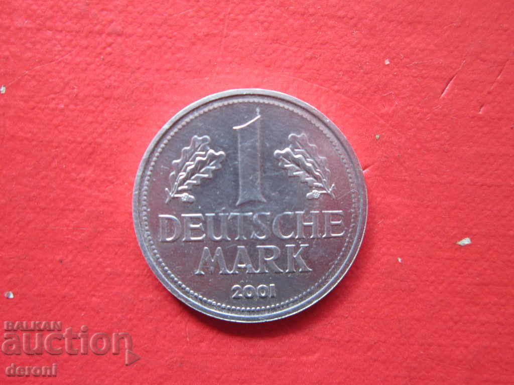 1 martie Mark 2001 1 Deutsche Mark