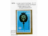 1973. ООН-Женева. Борбата срещу злоупотребата с наркотици.