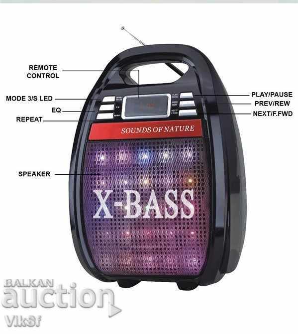 Στήλη καραόκε RX 810 BT + FM MP3, BT, μικρόφωνο - 5 Στήλη καραόκε RX 810 BT + FM MP3, BT, μικρόφωνο - 5