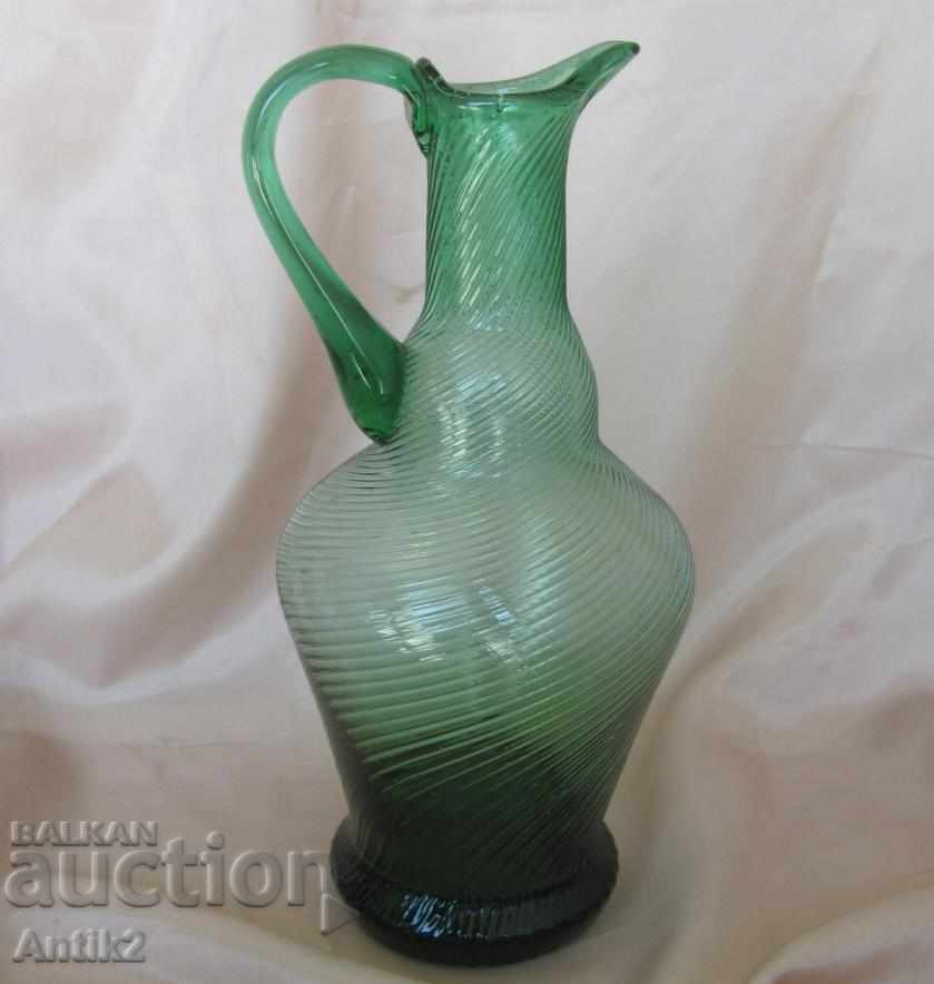 18ος αιώνας Οθωμανικός γυάλινος βραστήρας, έγχρωμο γυαλί - 7 18ος αιώνας Οθωμανικός γυάλινος βραστήρας, έγχρωμο γυαλί - 7