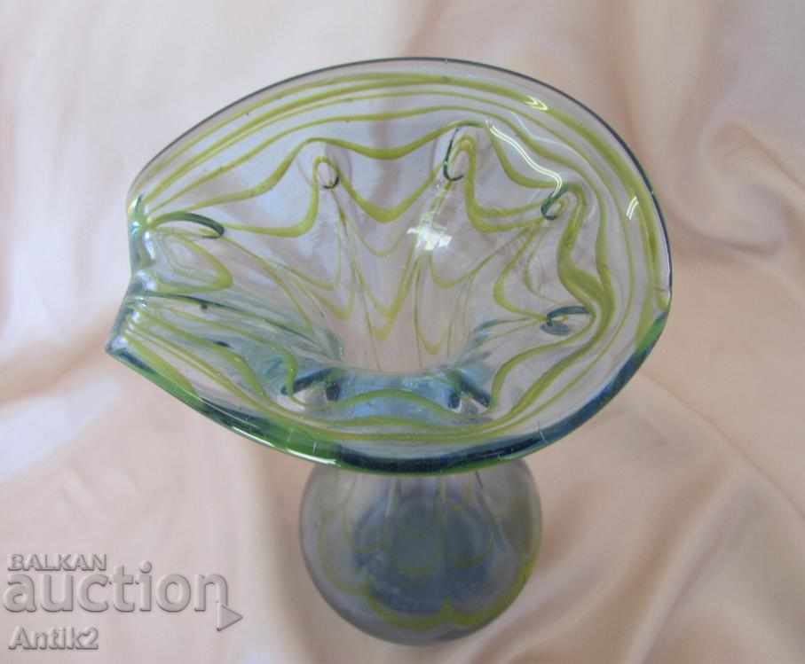 The 50 Old Crystal Glass Vase of Bohemia with price 150.00 BGN | € 76.69 The 50 Old Crystal Glass Vase of Bohemia with price 150.00 BGN | € 76.69