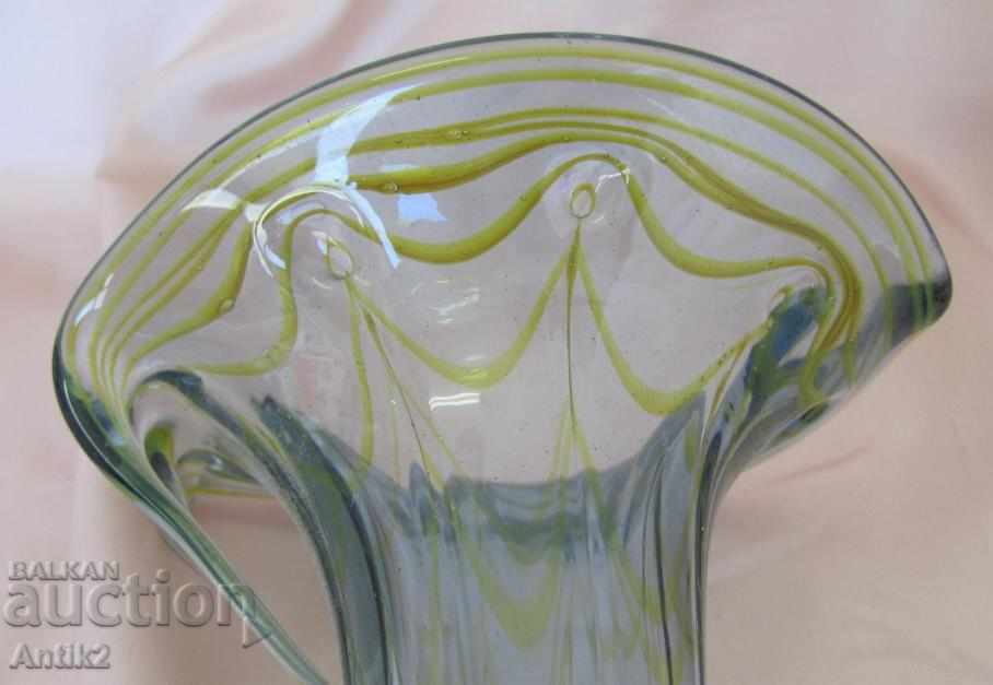 The 50 Old Crystal Glass Vase of Bohemia - 6 The 50 Old Crystal Glass Vase of Bohemia - 6